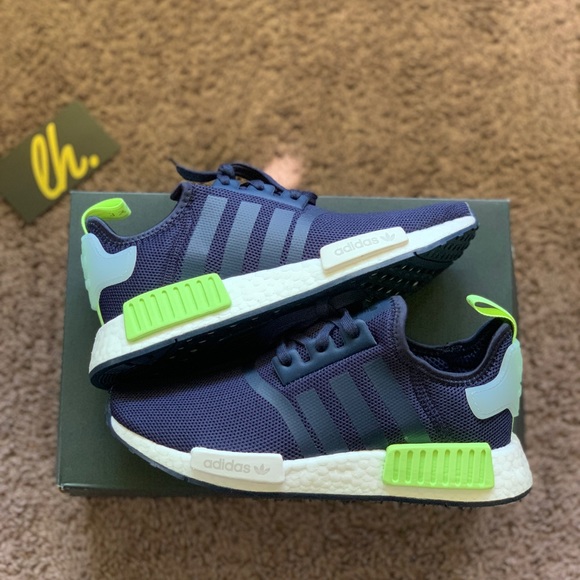 adidas nmd r1 kids Green
